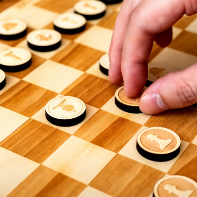 International chess made with thunder laser machine International chess made with thunder laser machine