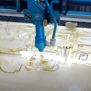 Laser cutting acrylic with thunder laser machine Laser cutting acrylic with thunder laser machine