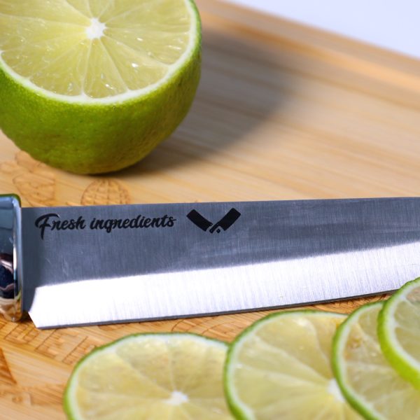Laser engraving fruit knife