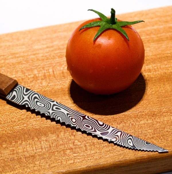 Laser engraving small knife