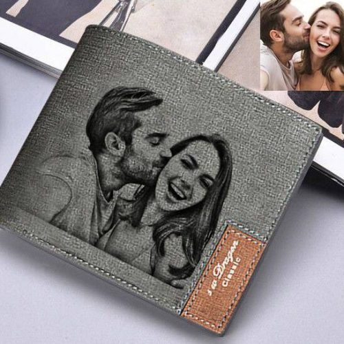 Valentine's Day leather wallet