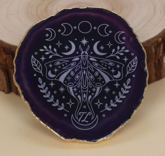 agate coaster agate coaster