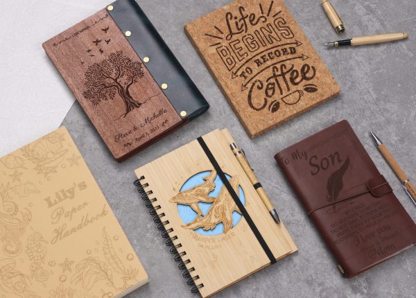 laser engraved Children’s Day Gifts notebook and pen laser engraved Children's Day Gifts notebook and pen