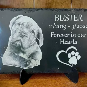 laser engraved slate coasters