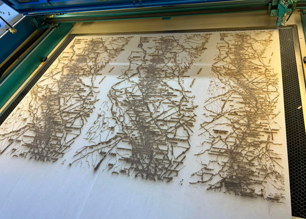 laser engraving wood map1 laser engraving wood map1