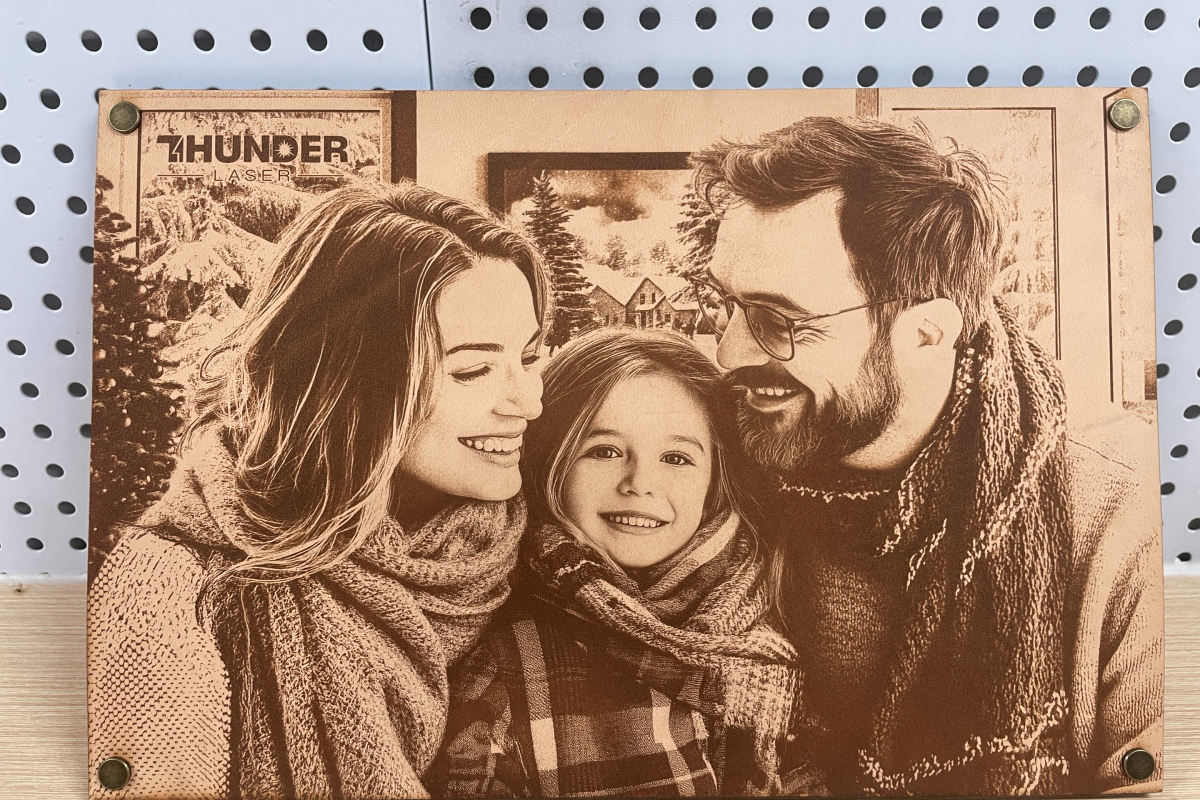 leather photo laser engraving lasermaker software for laser engraver