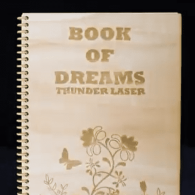 wooden cover notebook cover